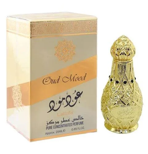 Lattafa Oud Mood Attar Eau de Parfum - 25ml (Perfume Óleo)