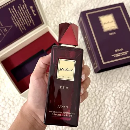 Perfume Afnan Modest Deux Feminino Edp 100ml - Perfume árabe - Imagem 1