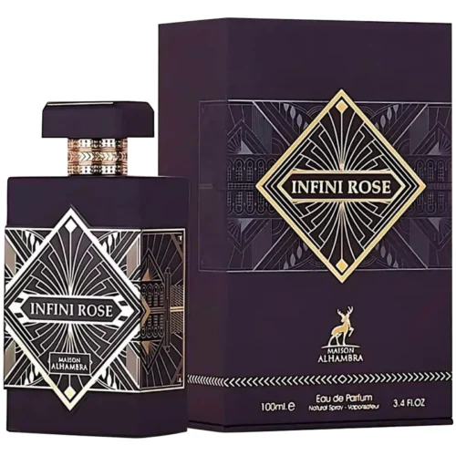 Infini Rose Maison Alhambra  Eau de Parfum - 100ml ou Fracionado 5ml - Feminino