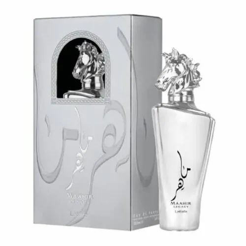 PRÉ VENDA Maahir Legacy Lattafa Eau de Parfum - 100ml ou Fracionado 5ml - Masculino