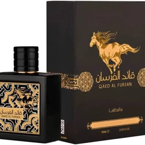Qaed Al Fursan Lattafa Eau de Parfum - 90ml ou Fracionado 5ml - Masculino