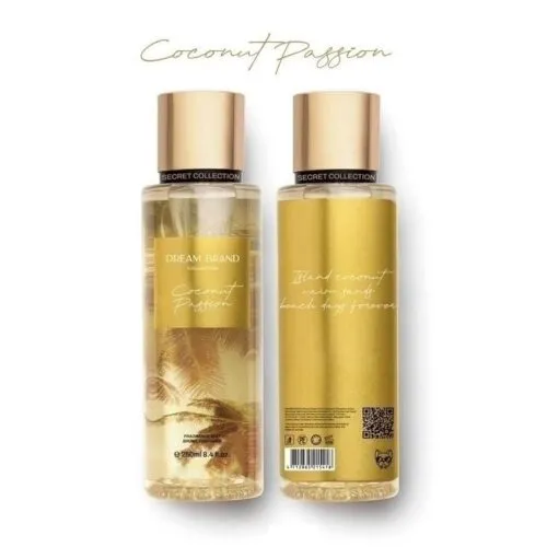 Body Splash Dream Brand Coconut Passion - 250 ml