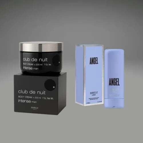 Combo Pasta Club de Nuit Intense Isabelle Extra Concentrada - 200g + Angel Isabelle Hidratante – 200ml