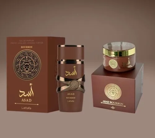 Combo Asad Bourbon Lataffa Eau de Parfum – 100ml + Pasta Asad Bourbon Isabelle La Belle – 200g - Masculino - Imagem 1