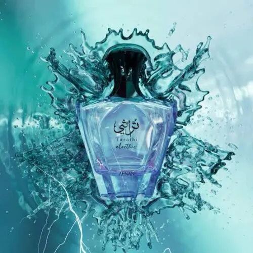 PRÉ VENDA Turathi Eletric Eau de Parfum Afnan - 90ml ou Fracionado 5ml - Masculino